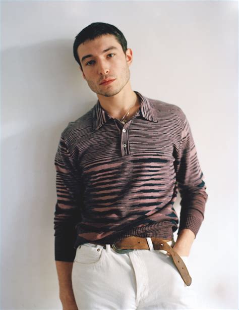 ezra miller modeling